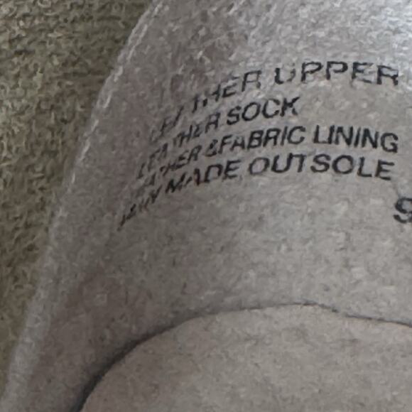 ANTHROPOLOGIE SEYCHELLES Off White Suede Western Bootie Sz 9 - Picture 7 of 8